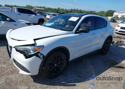 2019 Alfa Romeo Stelvio Ti Sport Awd из США, поврежденный, VIN ZASPAKBN6K7C49114